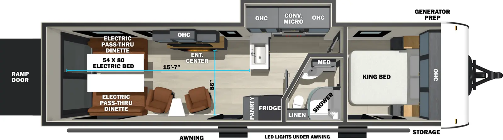 Shockwave 2900 Floorplan